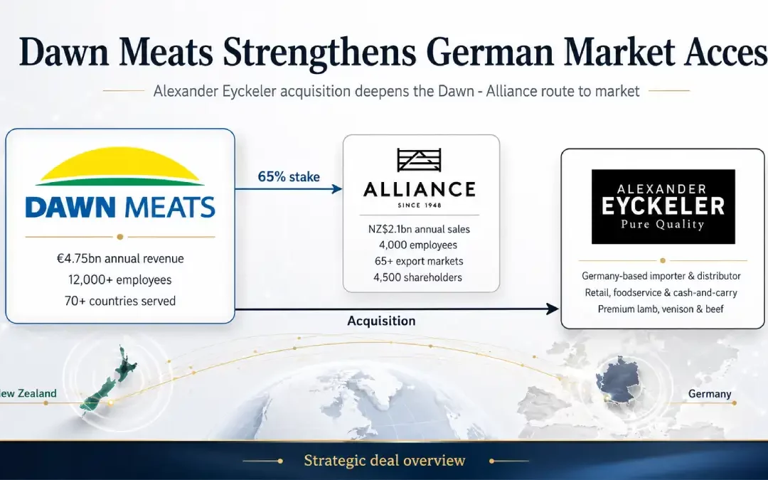 Dawn Meats Moves Closer to the German Market with Alexander Eyckeler Acquisition